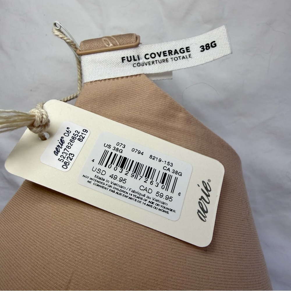 Aerie NWT Smoothez Full Coverage Bra - 38G - Picture 3 of 7